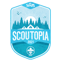 LesScoutsMedias scout SCOUTS scouting ecusson Sticker