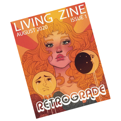 livingzine giphyupload creative young magazine Sticker