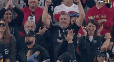 Las Vegas Raiders Football GIF by NFL