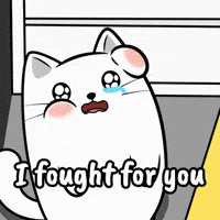 White Cat Love GIF by MESA My Emotional Support Animal