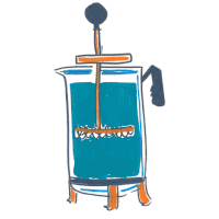 coffee time animation GIF