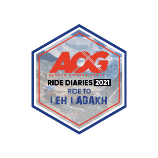 TVSApacheSeries aog apache series leh ladakh apache riding group Sticker