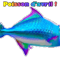 Poisson Davril Sticker by TresorsDuMonde.ca