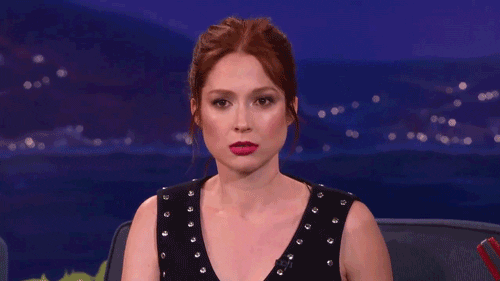 angry ellie kemper GIF by Team Coco