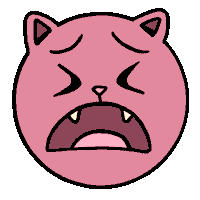 Sad Cat Sticker by Paper Dog