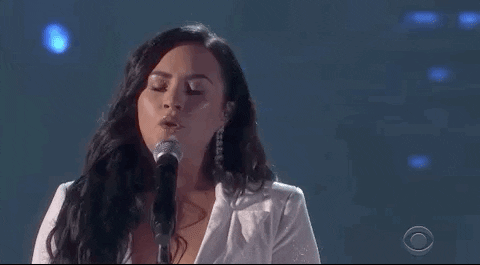 Demi Lovato GIF by Recording Academy / GRAMMYs