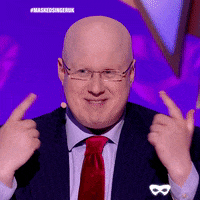 Matt Lucas Pointing GIF by The Masked Singer UK