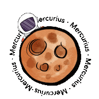 space astronaut Sticker by Study Association Mercurius