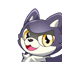 MooMooMilkCafe pokemon wolf twilight pokeball Sticker