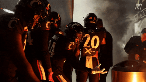 College Sports Sport GIF by Cincinnati Bearcats