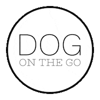 Sticker by dog on the go