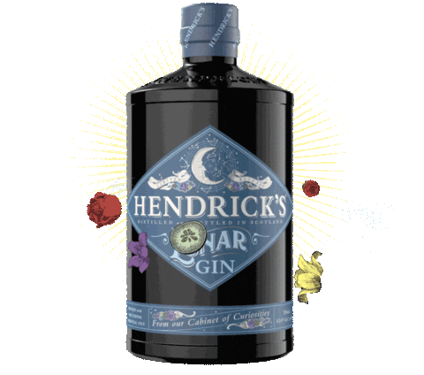 Celebrate Moon Cycle Sticker by HENDRICK'S GIN