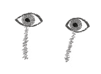 Eyes Snail Sticker