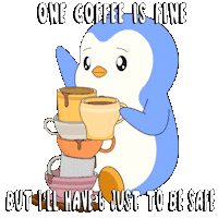 Good Morning Coffee Sticker by Pudgy Penguins
