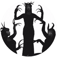 SamaelCreative belly dance pimento bellydancers samael creative Sticker