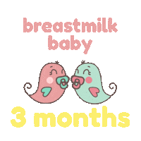 Baby Breastfeeding Sticker by Snuggies International Inc.