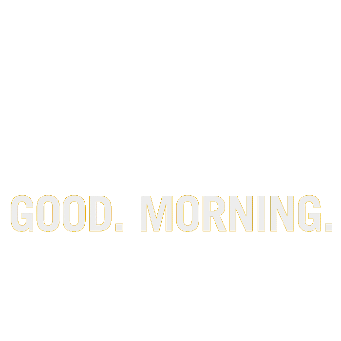 good morning Sticker by First Watch