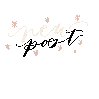 New Post Sticker
