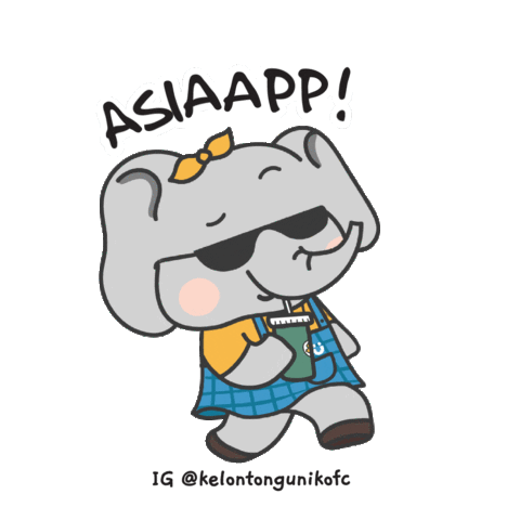 kelontongunik giphyupload cool swag siap Sticker