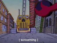 aaahh real monsters nicksplat GIF