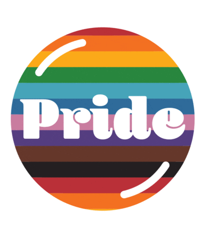 Rainbow Pride Sticker by Hootsuite