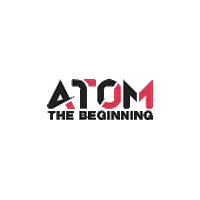 Atom Sticker by OVNI PRESS