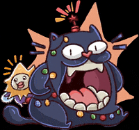 Dwarf-Factory cat christmas holiday cats GIF