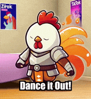 Dance It Out Pop Culture GIF by Zorooster