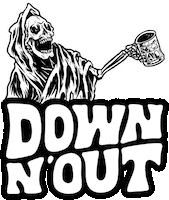 Grim Reaper Illustration Sticker by Lethal Threat