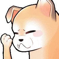Puppy Facepalm Sticker
