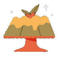 New Years Food Sticker