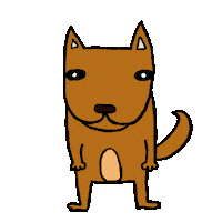 Angry Dog Sticker