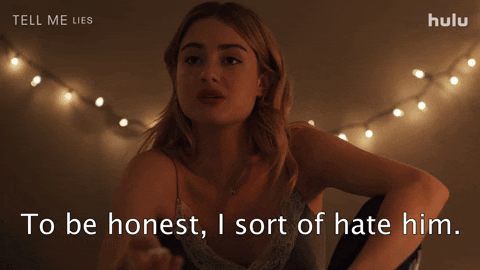 To Be Honest Tell Me Lies GIF by HULU