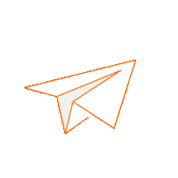 Paper Airplane Link Sticker