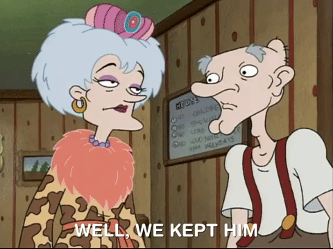 hey arnold nicksplat GIF