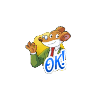 Va Bene Yes Sticker by Geronimo Stilton