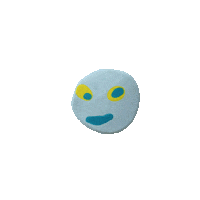 J0e_Eckw0rth face time blue face Sticker