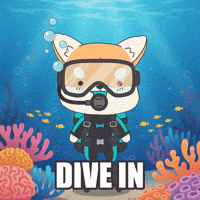 Marine Life Hello GIF by WUFFI