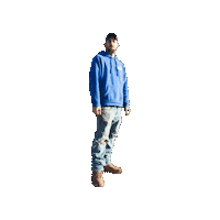 Blue Collar Construction Worker Sticker by JC Property Professionals