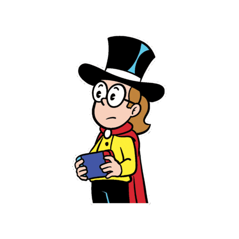 Magic Glasses Sticker