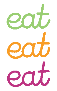 Hungry Food Sticker by THE FOG THICKENS