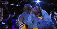 Los Angeles Lakers Hug GIF by NBA
