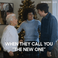 Awkward Christmas GIF by Samsung US