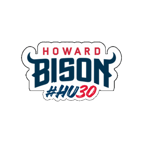 Hu30 Sticker by Howard University