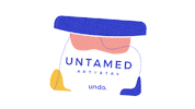 Lashes Fanning Sticker by Untamed Artistry
