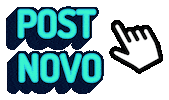 Aleboareto new post marketing digital arrasta pra cima post novo Sticker