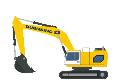 Baustelle Arbeit Sticker by Duensing