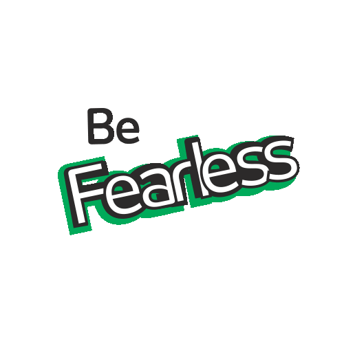 Be Fearless Non Verbal Sticker by Tobii Dynavox