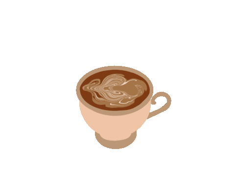 -infiniteprints- coffee latte coffeetime barista Sticker