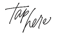 Click Tap Tap Sticker by Saffron Avenue